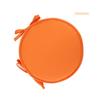 Indoor Outdoor Solid Color Washable Removable Home Decoration Chair Cover Seat Pad Round Cushion