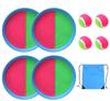 Outdoor Lawn Ball Game for Kids, Backyard Family Activity Set with Toss Target Rings, Yard Play Equipment for Children Outdoor Parties Picnics