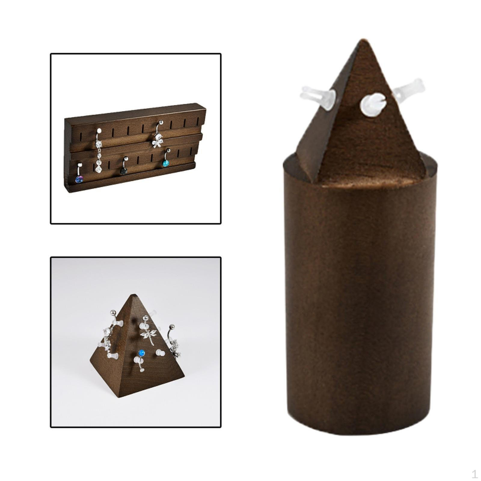 

Дисплей Стенд для Сережек-гвоздиков и Колец для губ Органайзер для ювелирных изделий Розничная торговля 40.3x100.5mm