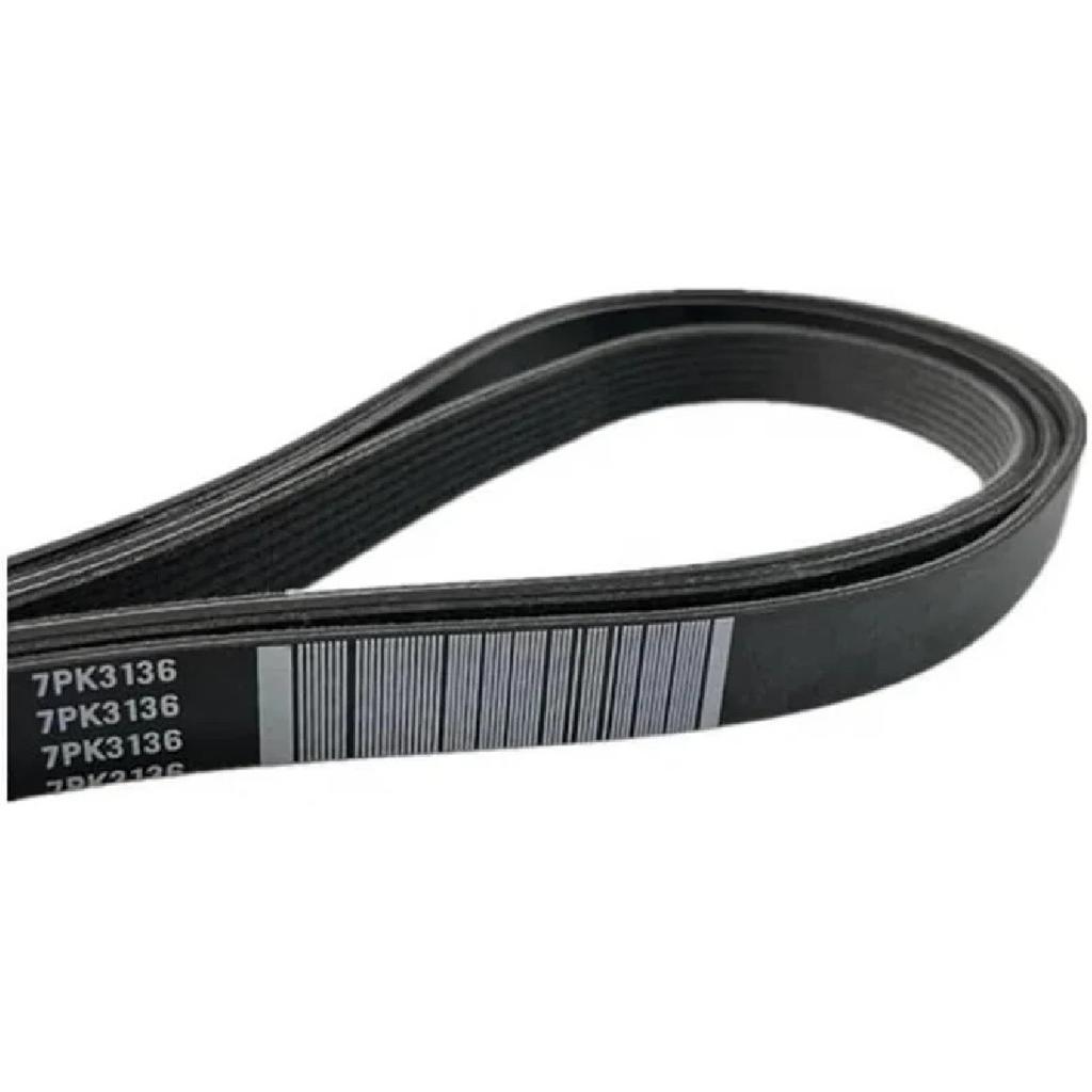 Chinese 7PK3136 AB39-6C301-AB AB396C301AB AB3Z8620A Car Engine Fan Belt, for Ford Ranger T6 for Mazda BT-50 2.2L Spare Parts