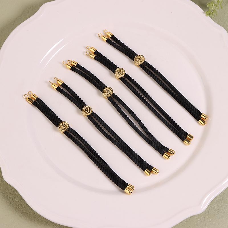 5 Buc. Cordoane Răsucite din Nailon, Frânghii pentru Brățări, Cordon Împletit Ajustabil pentru Confecționarea Bijuteriilor DIY