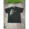 Retro Saw 4 Promotion Schwarz Ausbleichendes T-Shirt Retro Street T-Shirt Sommer Neu Lässig Mode Unisex T-Shirt