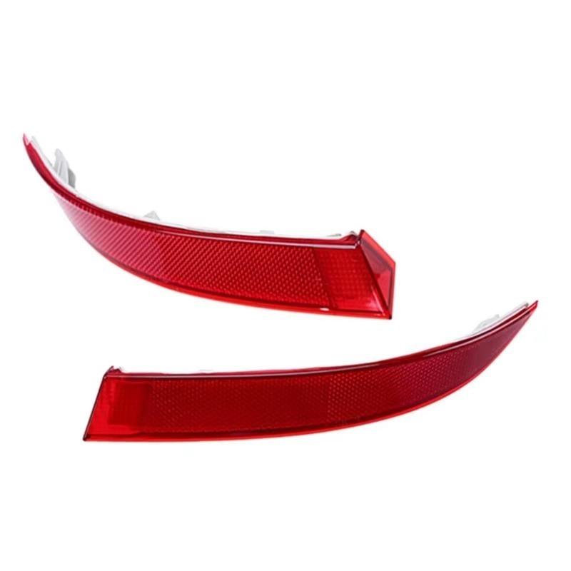 Left Right Reflective Strips For BMW X5 E70 LCI 2011 2012 2013 Car Rear Bumper Reflector Red Lens Warning Strip 63147240997