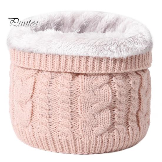 

Женский мужской термошарф однотонный с фактурой кручения, утолщенная плюшевая подкладка, теплый шарф для шеи, ветрозащитный шарф для защиты от холода розовый