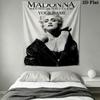 Custom Madonna Wall Hanging Printed Fabric Blanket Decorative Tapestries for Bedroom Living Room Home Decor
