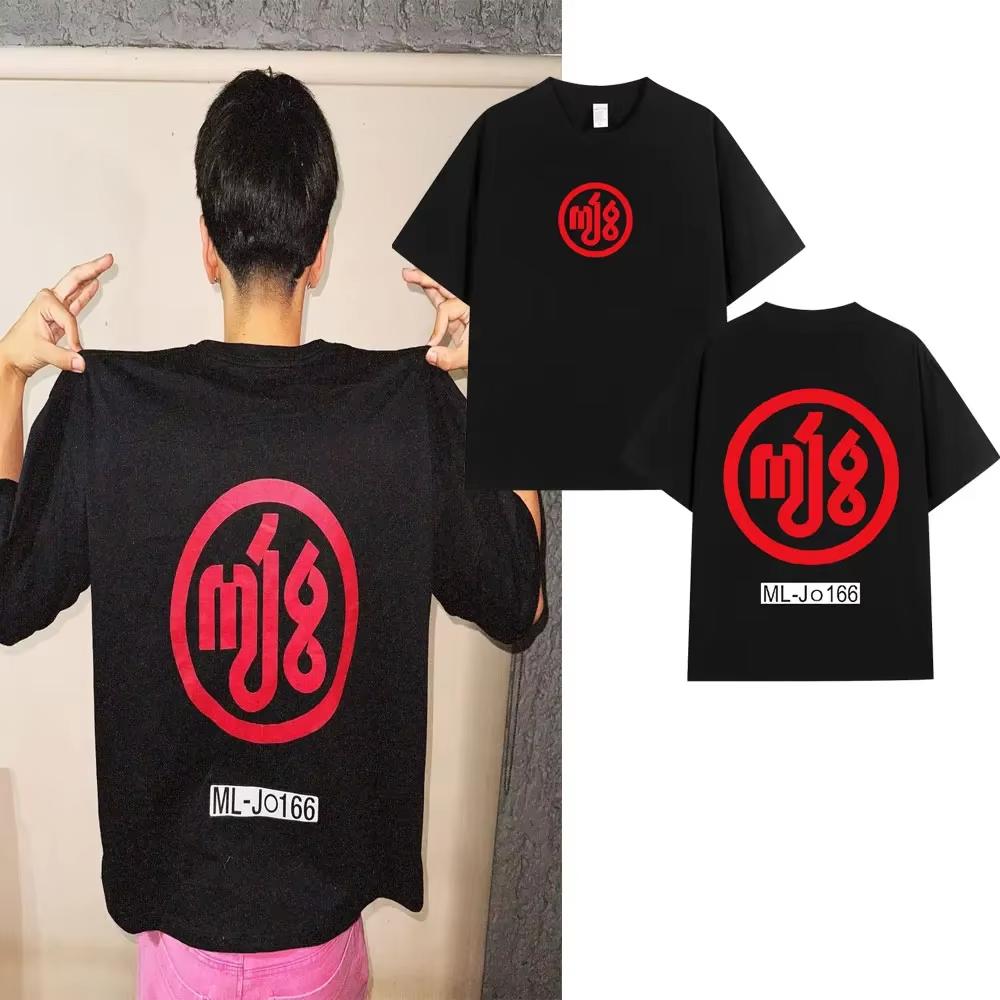 

Rapper Milo J 166 Same Style T Shirts Men Women Fashion Hip Hop T-shirt Cotton Casual Oversized Short Sleeve T-shirts Streetwear S разноцветный