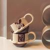 Shangqi Japanese Retro Ceramic Rabbit Coffee Mug (Set of 2)