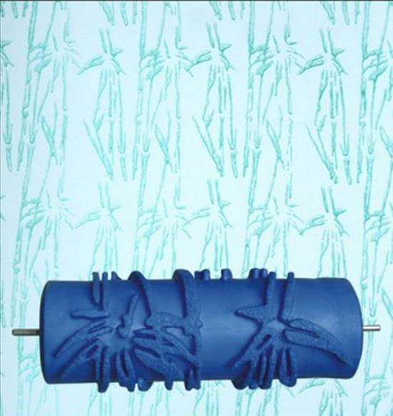 5-Inch Liquid Wallpaper Pattern Roller - DIY Stippling & Wall Painting Tool