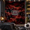 Wall Hanging Tapestry Bayer Leverkusen Football Print Cloth for Living Room Bedroom Home Decor