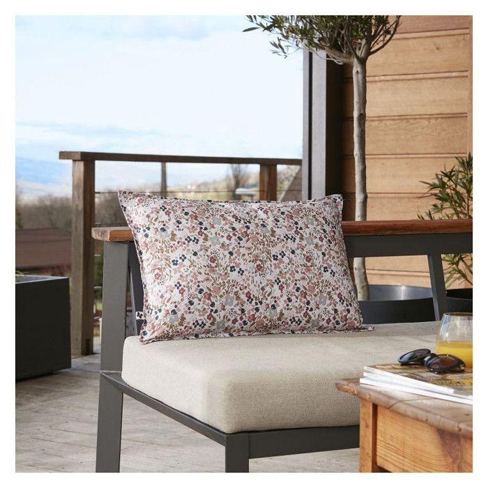 Housse de coussin "Outdoor" toutes dimensions L'effet Papillon - Capucine - Housse de coussin 40 x 60 cm