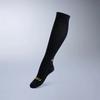 (Unisex) Flight Bamboo Charcoal Comp Socks_UA7499EBLK-YLW