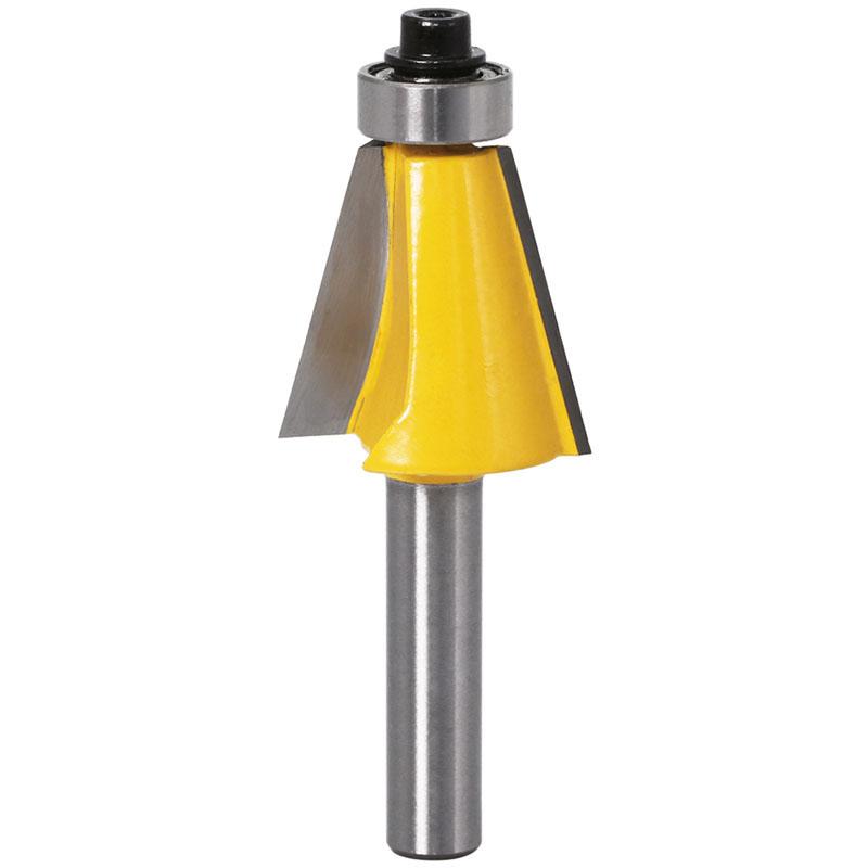 1/3pc 8MM Shank Chamfer Router Bit 15 22.5 30 Degree Milling Cutter for Wood Machine