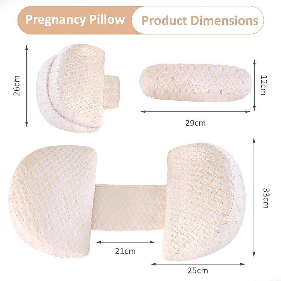 Pregnancy Pillow for Pregnant Women Body and Back Belly Support Maternity Pillow