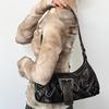 Hot-selling Maillard Style Shoulder Bag, Retro Style Spice Girl Wasteland Style Pleated Underarm Bag, New Women's Bag.