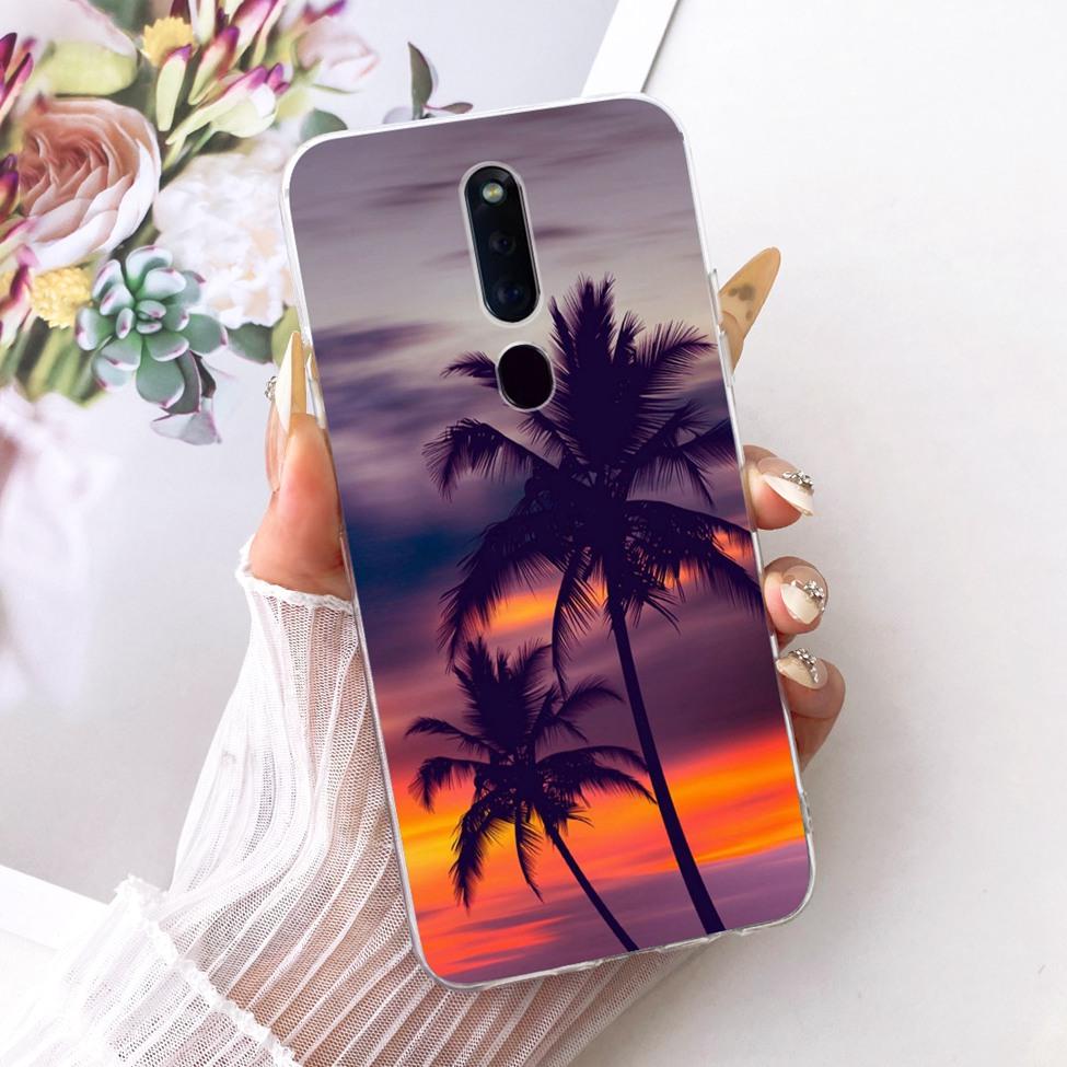 Clear Casing For Oppo F11Pro CPH1969 CPH2209 CPH1987 Phone Case For Oppo F11 Pro Cover Fashion Butterfly Funny Cute Painted