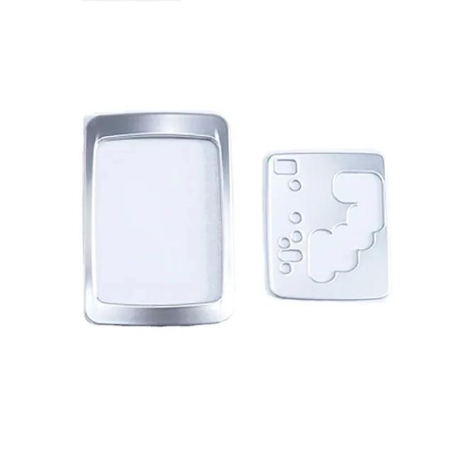 Car Center Console Gear Shift Panel Cover Trim Frame Stainless Steel For Toyota Land Cruiser 200 LC200 FJ200 2008- LHD