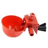 5 Pcs Poultry Chicken Duck Feeder Automatic Water Drinking Cup Bowl Fowl Drink