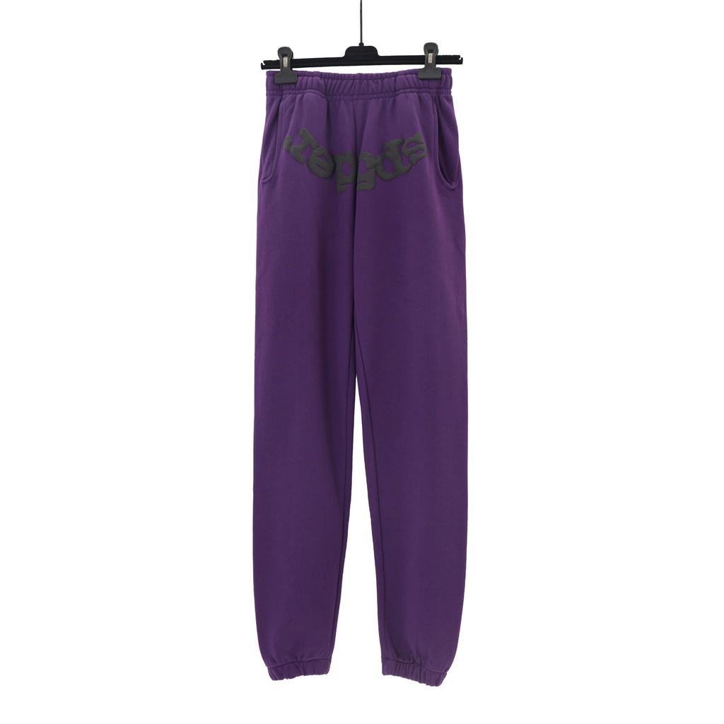 Marchio trendy americano Sp5der-555-555 felpa con stampa a stella set pantaloni produttori all'ingrosso uomo e donna