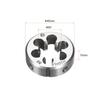 uxcell Thread Cutting Die Round M20 M20x38mm Pitch Metric Right Hand Machine Thread Die HSS High Speed Steel Pack of 1