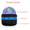 USB Projector Starry Sky Lamp RGB Rotating Magic Ball LED Night Light Decor Bedroom Room Decorative For  Children Christmas Gift