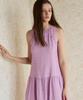 Covernat Woman Balloon Sleeveless Dress Light Purple
