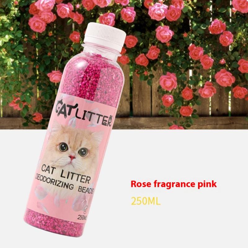 Cat Litter Deodorizing Beads Toilet Granules Litter Box Long Lasting Freshness Air Purification Deodorizer Pet Cleaning Products