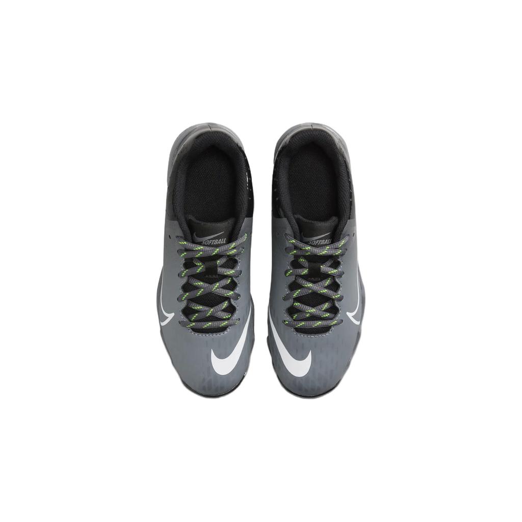 Nike Hyperdiamond 4 Keystone GG GS Cool Grey Black Kids Sneakers Volt White CZ5919-007