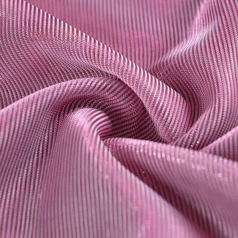 Party Dress Fabric Shiny Flashing Mesh Light Fabric Rridescence Mesh Magic Color for DIY Wedding Dress Cosplay Material