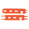 1 Pair Solar Spanner Wrench Assembly Panel PV Disconnect Removal Connector Tool Orange