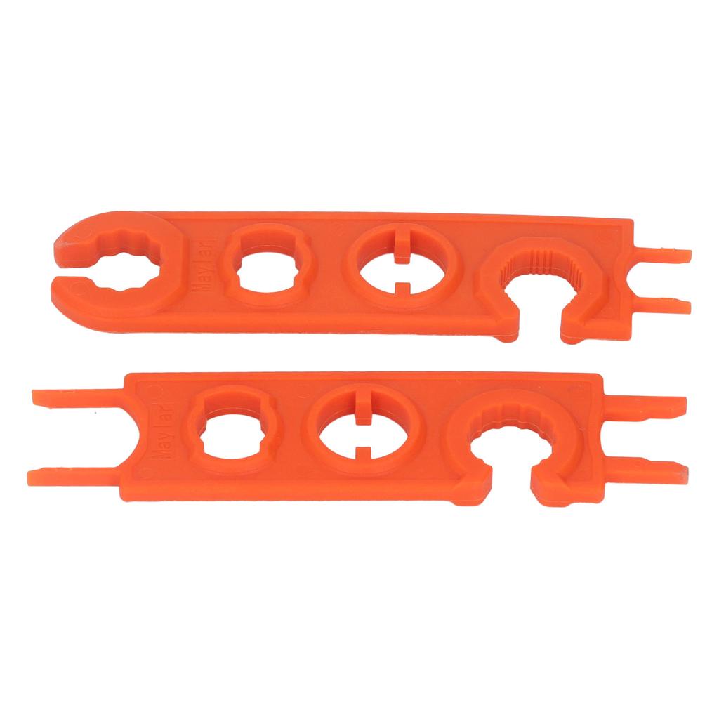 1 Pair Solar Spanner Wrench Assembly Panel PV Disconnect Removal Connector Tool Orange
