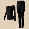 Dunshou Women's Ultra-Thin Thermal Underwear Set