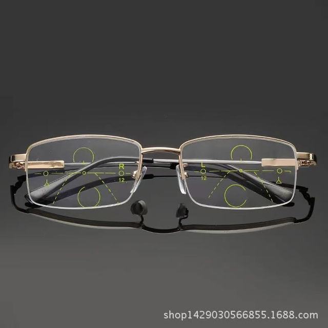 Sightto Progressive Glasses With Multifocal Lens Bifocal Reading Glasse Anti Blue Prescription Glasses Titanium Eyeglasses Frame