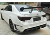 GT Universal Perforated Rear Spoiler Kit: Includes Bracket, Wind Deflector, Roof Spoiler, Rear Diffuser, Side Skirts, and Front Lip.