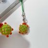 Hot Turtle Phone Charms Pendant Cute Anime Keychain Cases For iPhone 12 CCD Camera Airpods Earphones Cool Kawaii Accessories