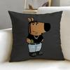 Popular Character Phillip Banks Cushion Cover Soft  EasyWash Pillow Case  Versatile for Couch Bed Travel and Office