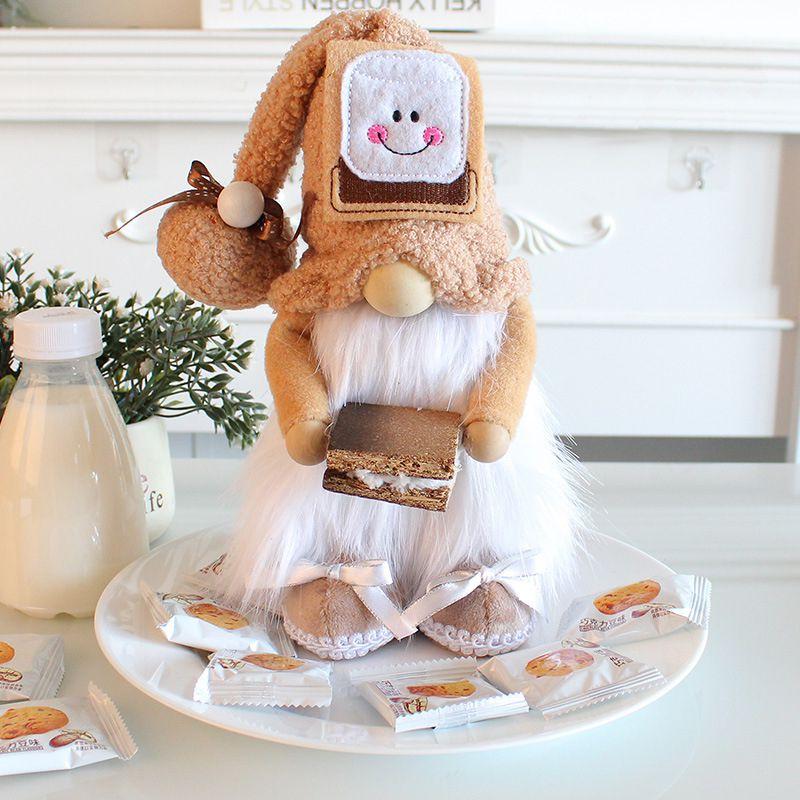 

Стоячий Гном Мягкая Плюшевая Праздничное Украшение для Дома Рождественские Украшения