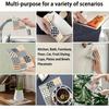 6PCS Cleaning Dishcloths Reusable Kitchen Dish Towels Grid Stripe Pattern Dishcloth Absorbent Lint Free Cloth Washable Duster Rags Tea Towels