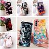 Transparent Cover For Oppo Reno5 5G Case CPH2145 Cute Cat Fashion Butterfly Funny Painted Casing PEGM00 PEGT00