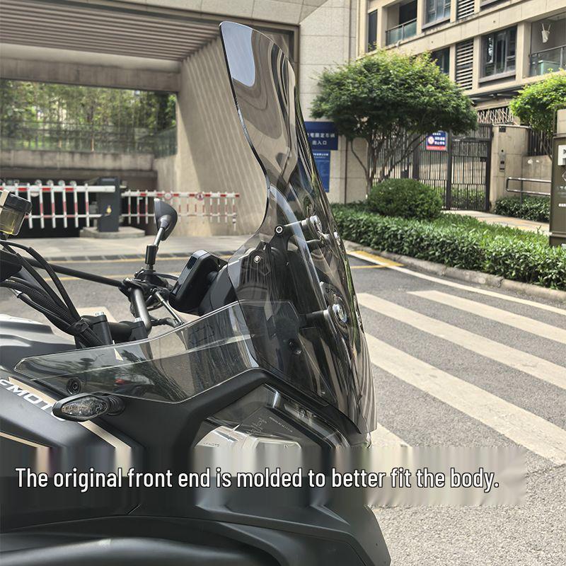 Enhanced Windshield Height & Width Modifications for CFMoto 700MT
