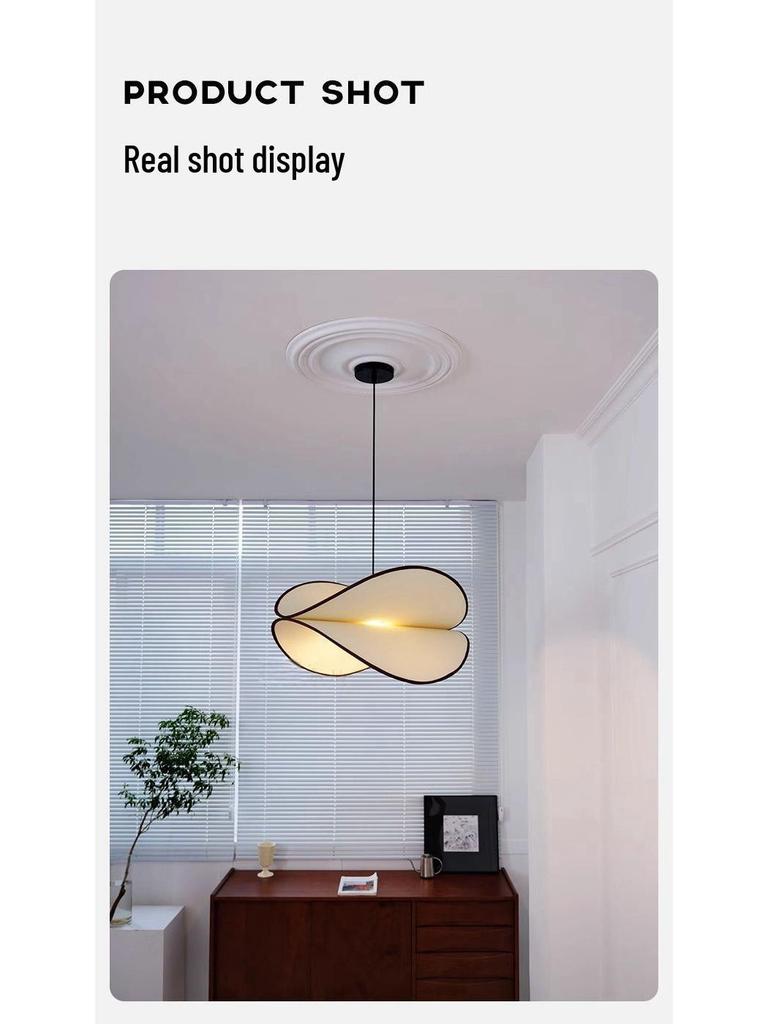 Mid-Century Wabi-Sabi Potato Chip Chandelier