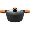 Casserole Haute - BRA - Efficient Plus - Aluminium - 28 Cm - Tous Feux Compatibles