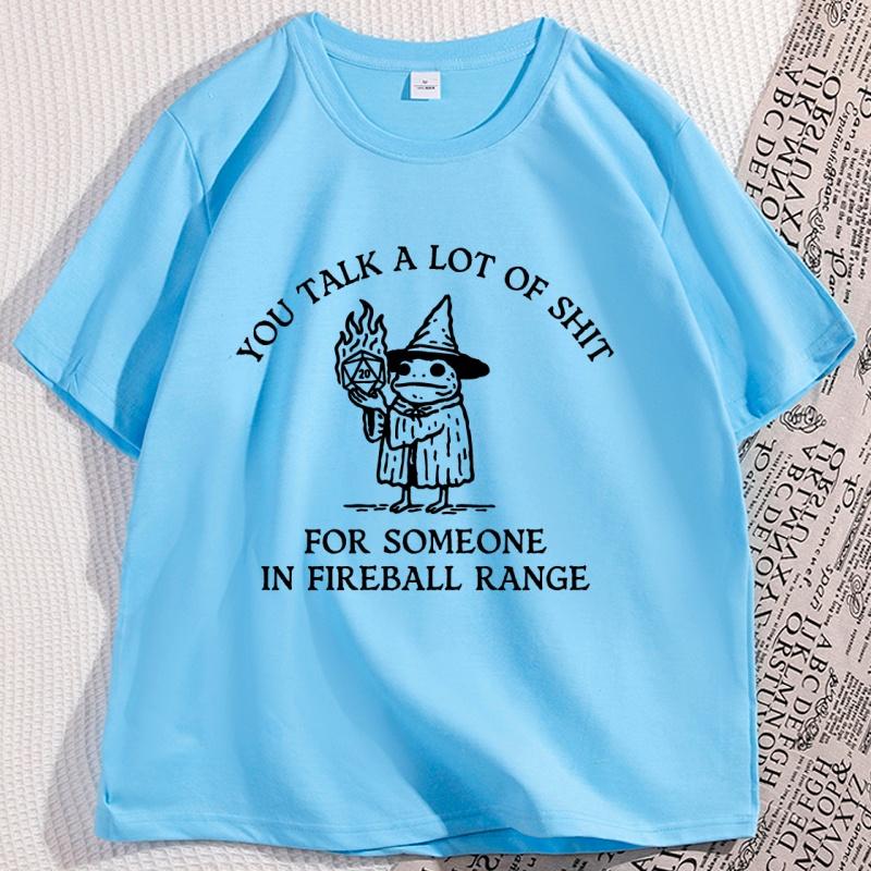 

Funny Wizard Frog Tshirts Cotton Short Sleeve Men Women Tee Shirt Casual Round Neck Cotton Streetwear Tshirt Vintage Clothes 4XL
