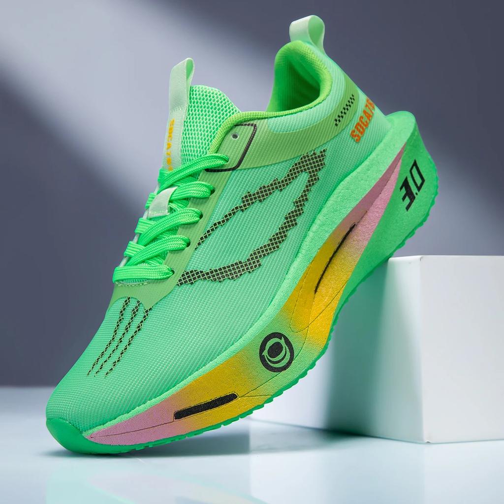 Unisex 1 Hard-wearing Airy Sports Shoes Men'S Everyday Cozy Anti-slip Outdoor Exercise Jogging Shoes Trainers Female