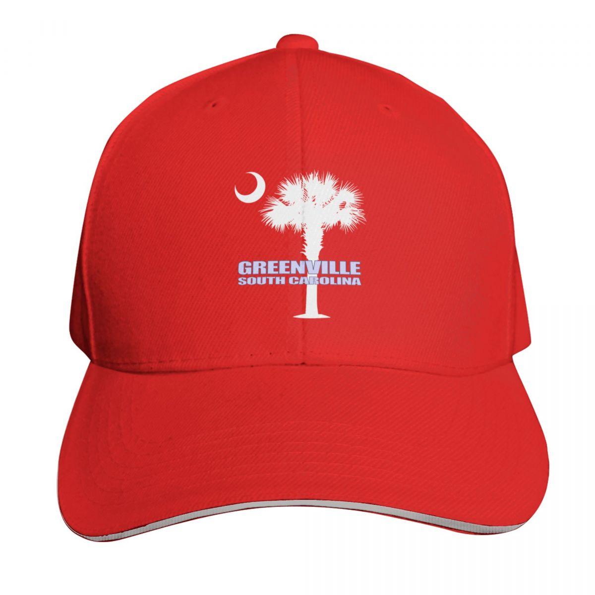 Greenville SC (PC) Baseball Cap Uv Protection Solar Hat Anime Hat Baseball Cap fishing hat Unisexs Hats Womens