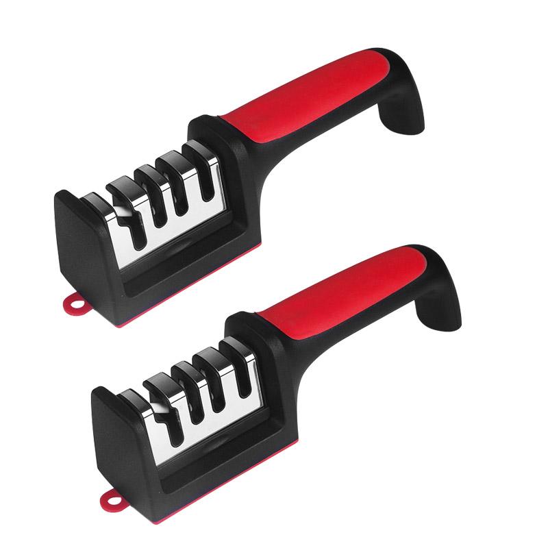 3-in-1 Kitchen Knife Sharpener Helps Repair Polish Blades for Kitchen Sccessories Kitchen Scissor Knife Sharpening