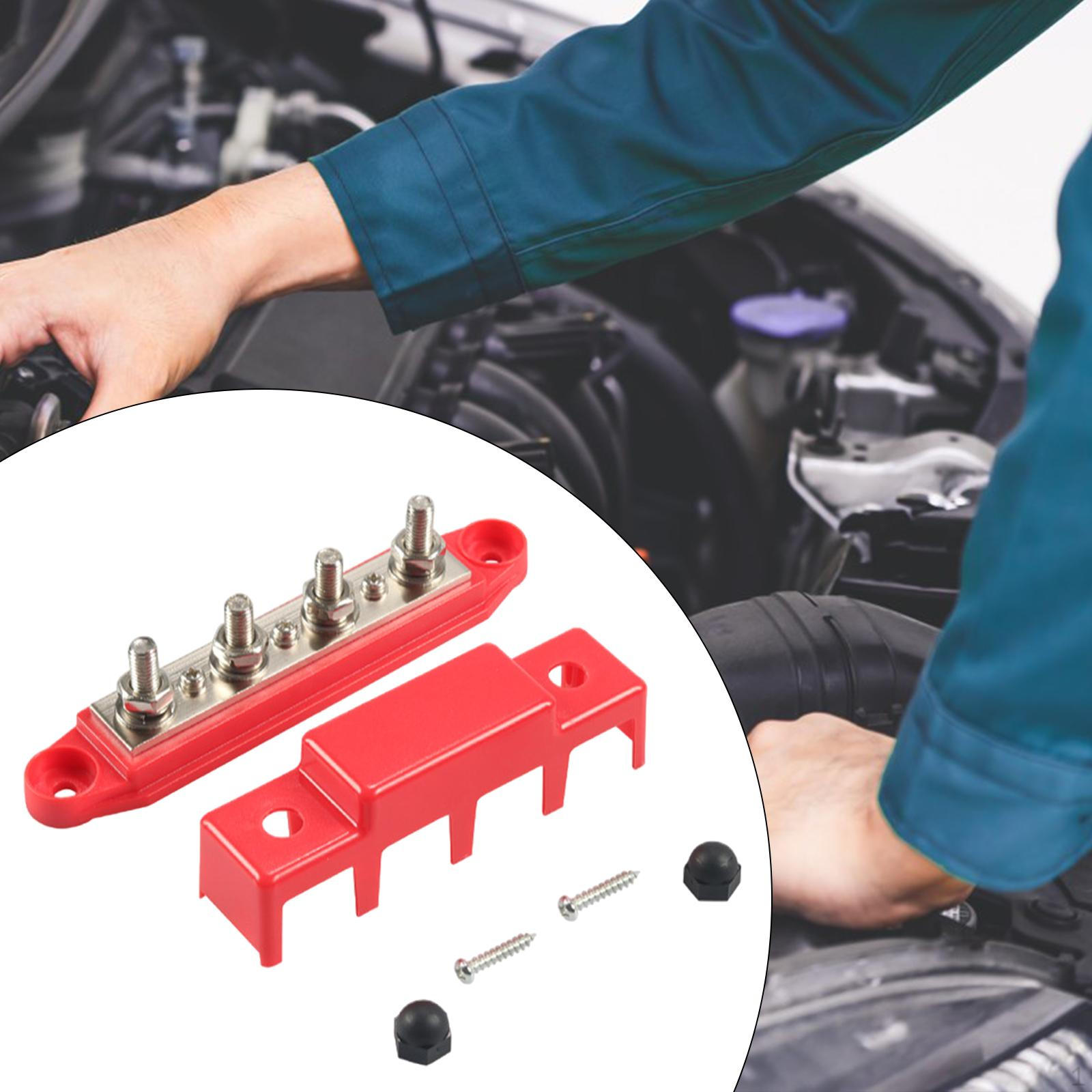 12-вольтовый распределительный блок с крышкой 150А для автомобильной проводки M8