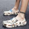 With Platform Height Man Sandals Eva Shoes for Men Hole Summer Sale Trend 2024 Non-slip Outdoor New Low Price Luxury Designer H