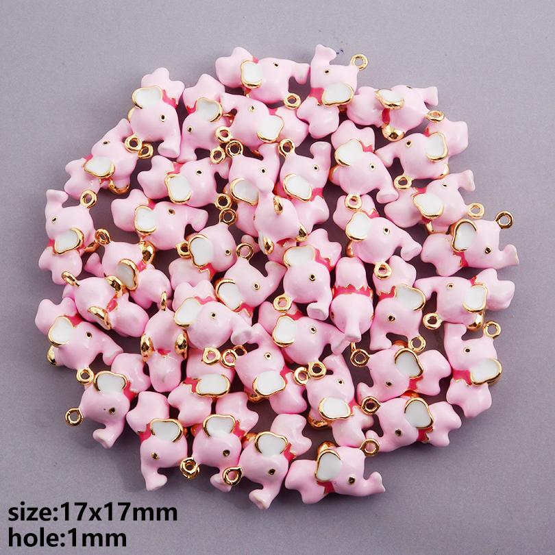 3D Fruit/Animal Enamel Charms For Jewelry Making Supplies Cherry Pea Lobster Corn Pendant Charm DIY Earrings Keychain Materials