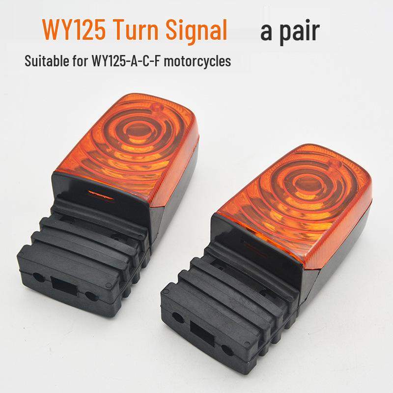 Yibai Ke Motorcycle Headlight Assembly with Turn Signal and Corner Indicator Bulb