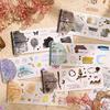 ZABC Yulian's Dream Series Die-Cut PVC Planner Stickers - 6 Colorful Sheets Per Pack, 6 Unique Designs
